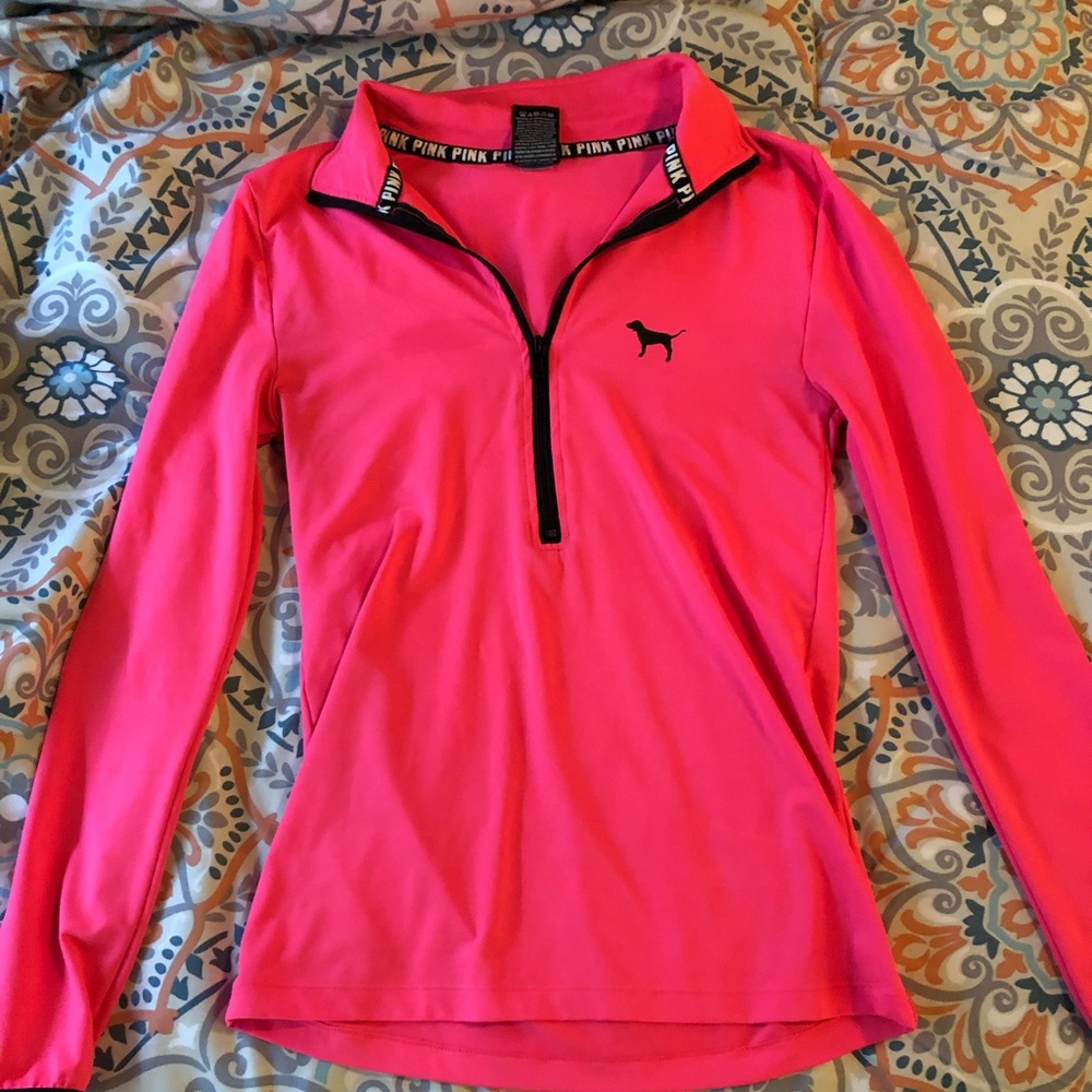 VS PINK quarter zip